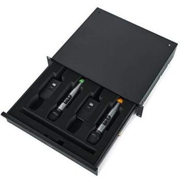 Gator GRW-DRWWRLSS 3U Wireless Microphone Drawer