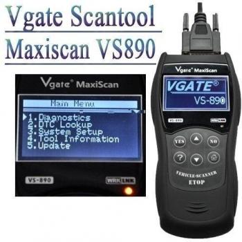 Vgate VS890 Maxiscan Can VS890 OBD 2 Diagnóstico CAN BUS Interface - Dispositivo de diagnóstico auto car Vehículos OBD 2