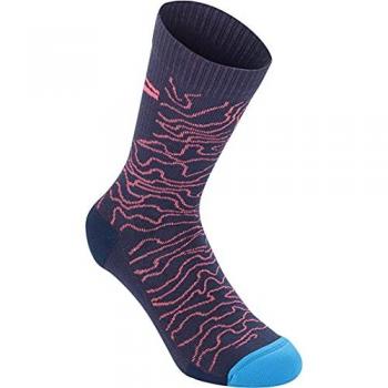 Calcetines Alpinestars Drop 15 gris/naranja unisex-adulto L
