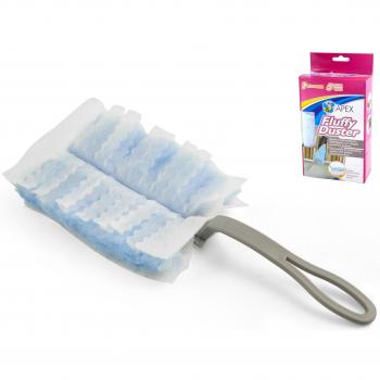 Plumero Fluffy con 25 Recambios y Efecto Electroestático, Atrapa Polvo de Forma Óptima - Laboncler ECOJI