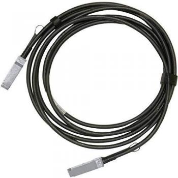 Cable de cobre pasivo IBEDR de 100GBs 0.5m Negro