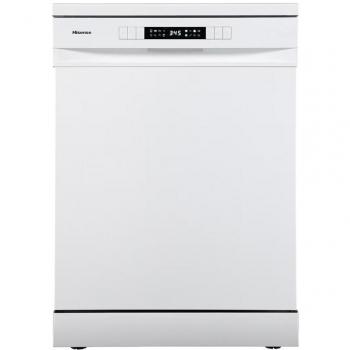 Lavavajillas Hisense HS623D10W Libre Instalación 60cm Blanco 14 Servicios 47dB Tercera Bandeja
