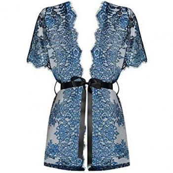 Yassmyne Peignoir - Bleu