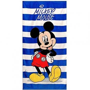 Toalla de Playa Mickey Mouse 100% Algodón OEKO-TEX 140 x 70 cm