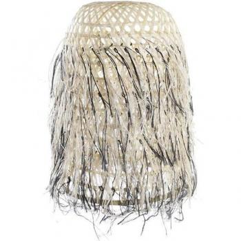 Pantalla de Lámpara Bambú Natural Marrón (34 x 34 x 50 cm)
