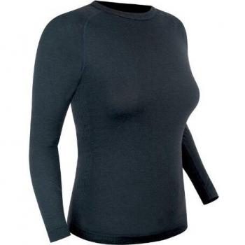 Flite Camiseta de Manga Larga Funcional Interior para Mujer, Negra, L, 15-1416-7-3-0002