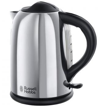 Russell Hobbs Chester - Hervidor de agua de 1,7L, resistencia oculta, 2400 W, acero inoxidable brillante - ref. 20420-70