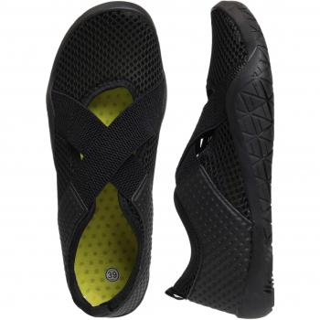 WHITIN Zapatos de Agua Mujer Zapatillas Snorkel Bucear Deportes Acuáticos Escarpines Transpirable de Secado Rápido para Piscina Playa Yoga Buceo Snorkel Surf Negro 40 EU