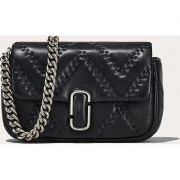 Marc Jacobs ‘The J Marc Mini’ quilted shoulder bag, Black female, Size: ONE SIZE