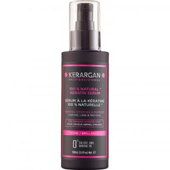 Suero Capilar Kerargan con Queratina - Regenerador y Fortalecedor para Cabello Ciego y Dañado - Sin Sulfatos, Parabenos ni Siliconas - 100 ml