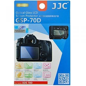 Protector de pantalla de cristal templado óptico para Canon EOS 70D y 80D