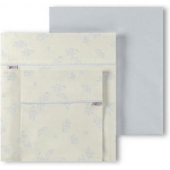 Juego de Sábanas Estelia Blanco Cálido - Cama de 105 (3 Piezas)
