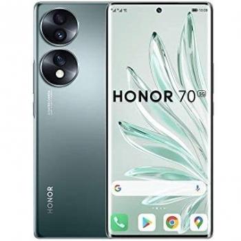 Honor 70 Smartphone 128GB 8GB RAM 6.67 Dual SIM Android 12 5G USB-C 4800mAh Green