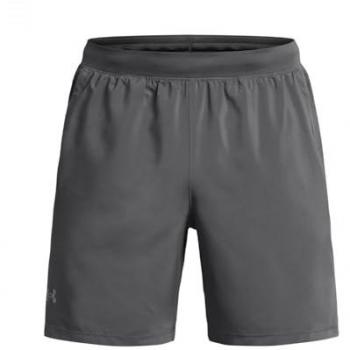 Pantalón corto Under Armour Launch 7 gris humo - 3XL, cómodo y ligero, ideal para actividades al aire libre