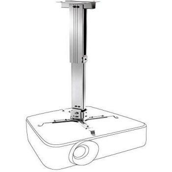 celexon Soporte de Techo Universal inclinable y Giratorio MultiCel 4070S - 40-70 cm Distancia de Techo