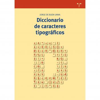 Diccionario de caracteres tipográficos