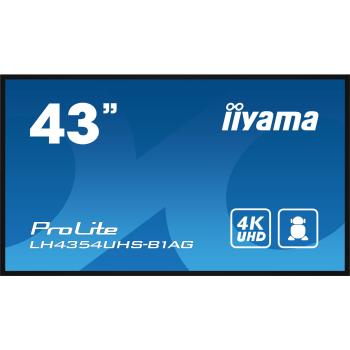 iiyama ProLite LH4354UHS-B1AG 43 4K UHD LCD Digital Signage Display