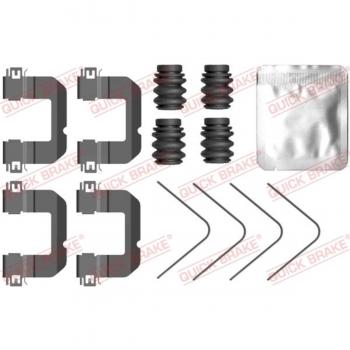 Kit de accesorios para pastillas de freno de disco QUICK BRAKE 109-0102