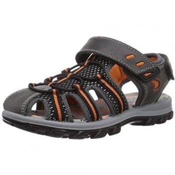 Primigi BATIK-1 - Sandalias de vestir de cuero para niño, color gris, talla 34