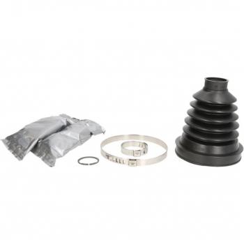 Fuelle de eje de transmisión SPIDAN 36124, kit completo para proteger el conjunto del CV-joint, fabricado en material resistente a la abrasión y al desgaste, incluye abrazaderas para una instalación segura y fácil