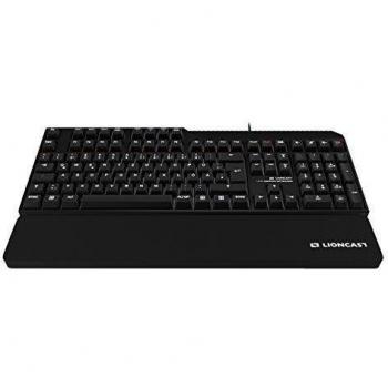 Lioncast LK30 USB QWERTZ Alemán Negro, Marrón - Teclado