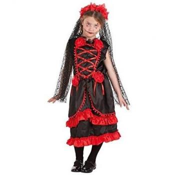 LLOPIS - Disfraz Infantil Catrina Flores t-s