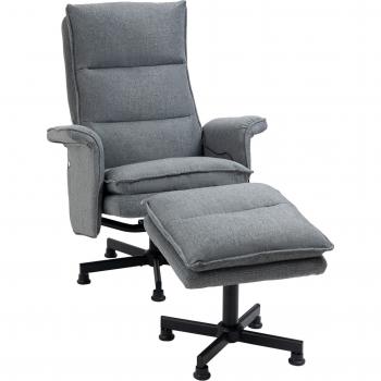 Sillón de Masaje Relax Eléctrico con Reposapiés HOMCOM
