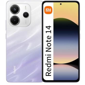Xiaomi Redmi Note 14 4G Smartphone Global, 6.67'' AMOLED, 8GB RAM, 256GB Almacenamiento, Cámara AI 108 MP, Batería 5500 mAh con carga rápida 33