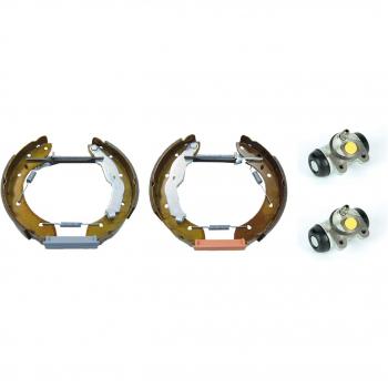 Kit de Frenos Disco y Tambor Brembo K 68 068 - Juego de Zapatas Premontadas