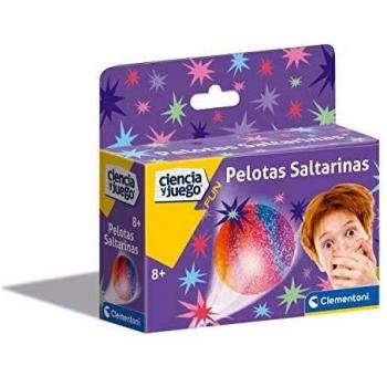 Clementoni - Mini Set - Pelotas Saltarinas - juego científico a partir de 8 años, juguete en español
