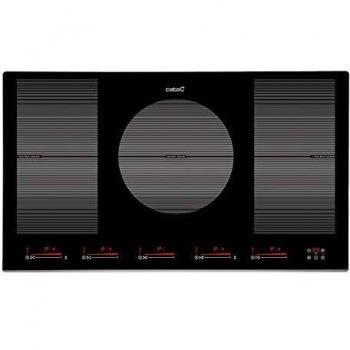 Cata | Placa de Inducción | Modelo INSB 9012 BK | 90 cm de Ancho | 5 Zonas de Cocción | 9 niveles de Potencia Regulables + Booster |
