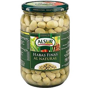 Habas Finas Al Natural Alsur Frasco 680 G Primera