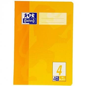 Cuaderno Oxford A5, 16 hojas, raya 4/4