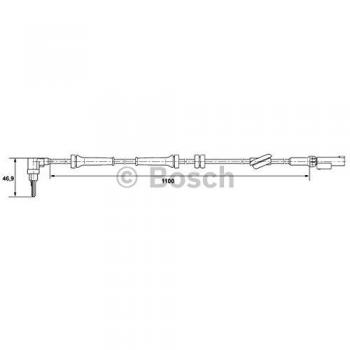 Metzger 0900373 Sensor, revoluciones de la rueda