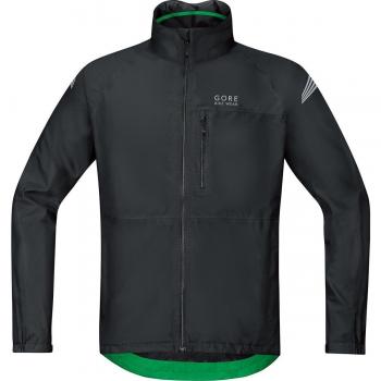 Gore Bike Wear Element Gore-Tex - Chaqueta para hombre, color negro, talla S