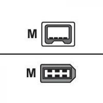 CABLE FIREWIRE IEEE1394 MINI 64 1.8 METROS