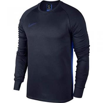NIKE Sudadera para Hombre Therma Academy, Hombre, Camiseta para Hombre, AO9189, Obsidiana/Hyper Royal/Hyper Roy, XL