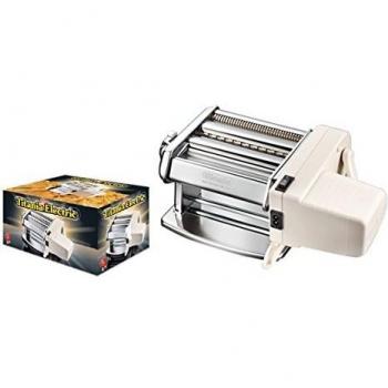 Máquina de Pasta Eléctrica Imperia Titania 675 - Acero Inoxidable, 80W, 6 Formatos