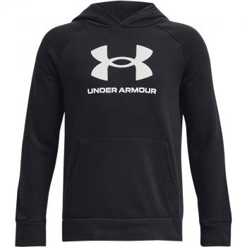 Under Armour Kids Rival Fleece Hoodie Black 14-16 Years