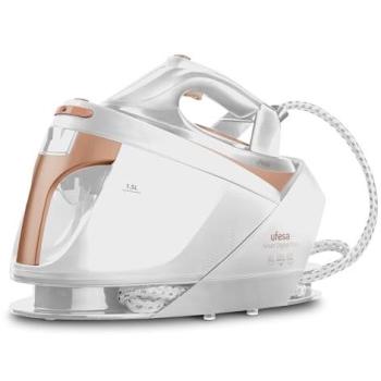 Centro de Planchado Ufesa Smart Digital Pro 3000W con Vapor Continuo 190 g/min y Golpe de Vapor 425 g/min, Tecnología LED y Apagado Automático