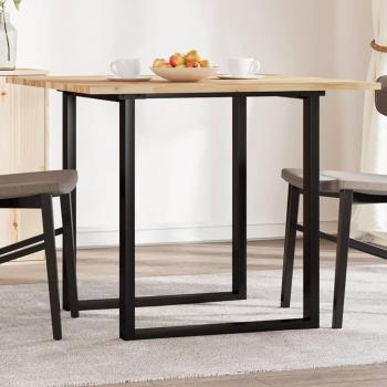 Tablero de mesa cuadrado madera maciza acacia 90x90x2 cm Marrón