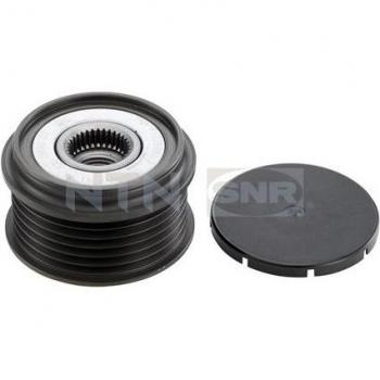 Polea de alternador SNR GA755.01, tipo rueda libre, compatible con sistemas de carga de vehículos, fabricada en materiales duraderos para una larga vida útil y un rendimiento óptimo