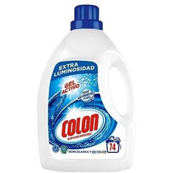 Colon Gel Activo - Detergente para lavadora, adecuado para ropa blanca y de color, formato gel - 74 dosis