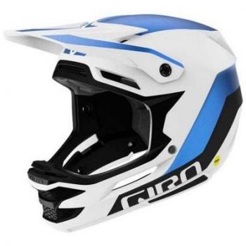 Casco MTB Downhill Giro Insurgent Spherical (Matte White/Anodized Blue)