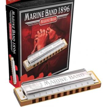 Hohner Marine Band 1896BX-E Harmonica in E Major