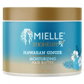 Crema Hidratante Mielle para Cabellos Rizados con Jengibre Hawaiano 340 ml