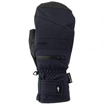 POW Wayback GTX - Guantes Cortos para Hombre, Hombre, Color Negro, tamaño Medium
