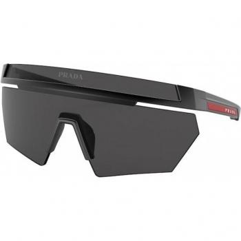 Prada Linea Rossa PS01YS 1BO06F Men's Geometric Matte Black Sunglasses