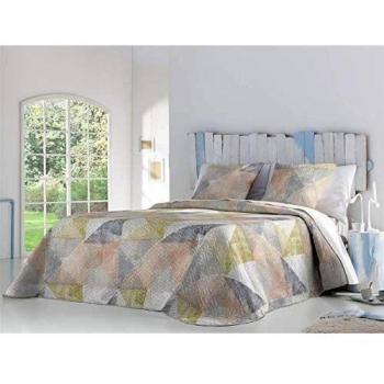 Fundeco - Colcha Bouti Reversible Valentina Fundeco Coral Cama 90 cm.