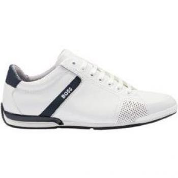 Zapatillas de piel Saturn blanco BOSS